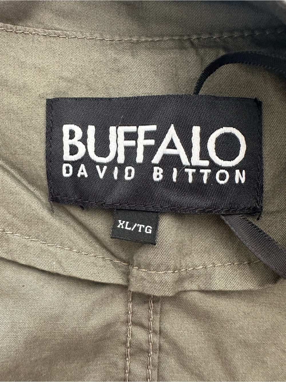 Buffalo David Bitton NWT Utility Jacket with Pockets in Olive size XL - Picture 6 of 14